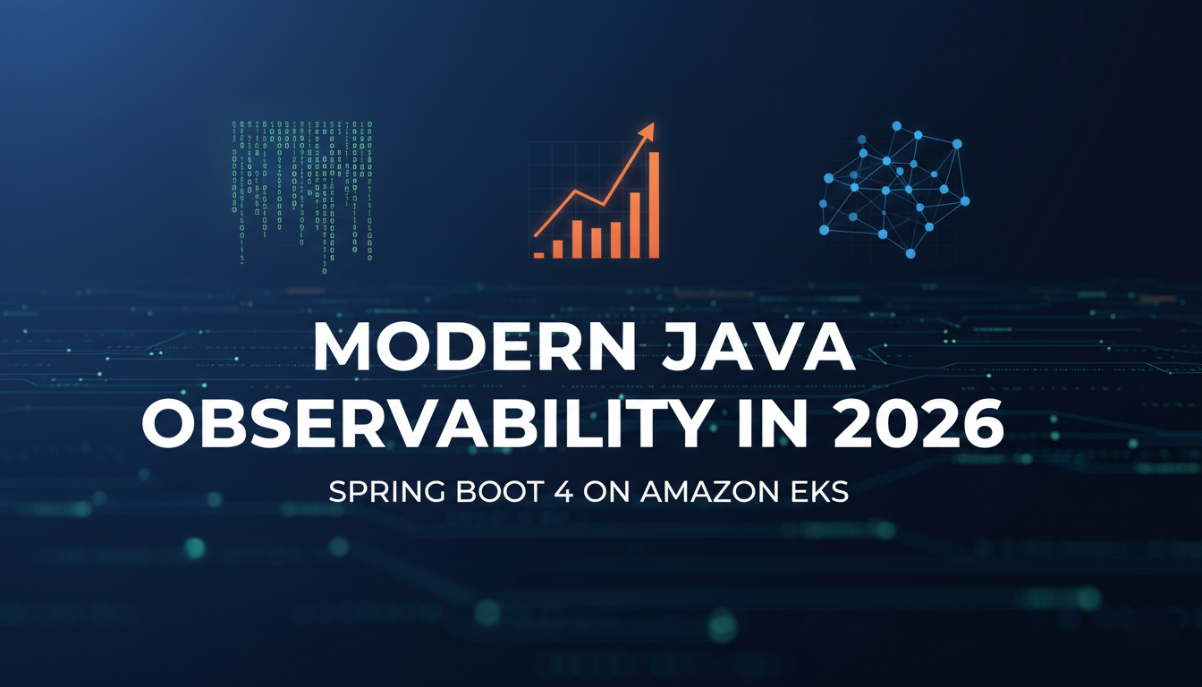 Modern Java Observability in 2026 - Spring Boot 4 on Amazon EKS